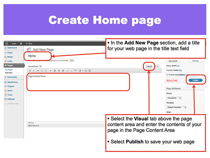 3: Create a Home Page