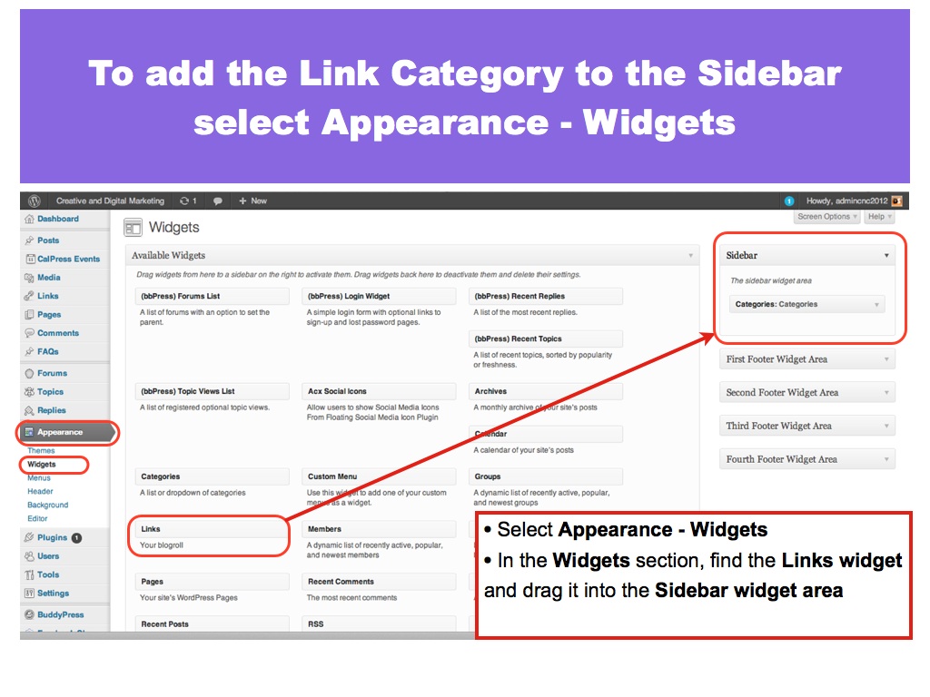 Select Appearance - Widgets
